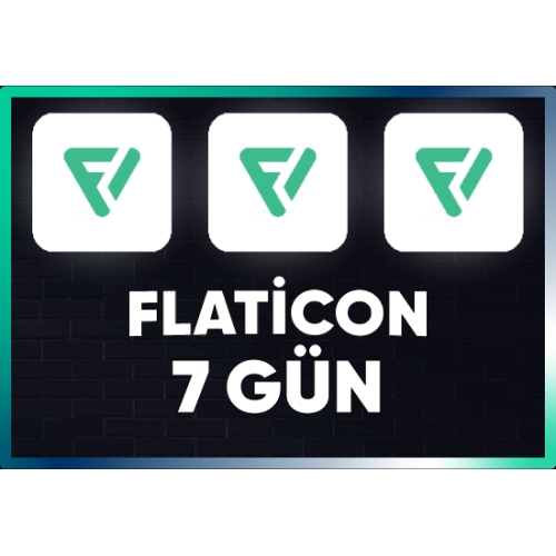  ⚡ FLATİCON  7 GÜN ⚡